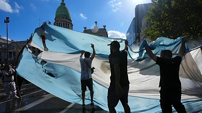 Argentina's Senate convenes for final labor reform vote, as unions and opposition march in protest