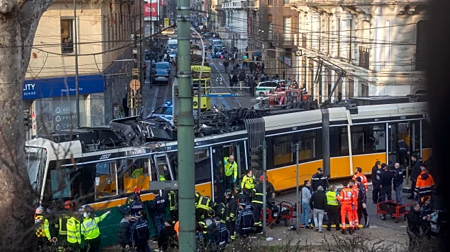 Milan tram derails and slams into a building, killing two people