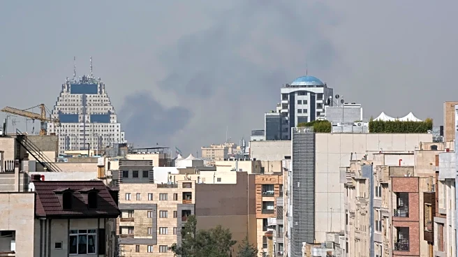 The Latest: Israel launches attack on Iran's capital