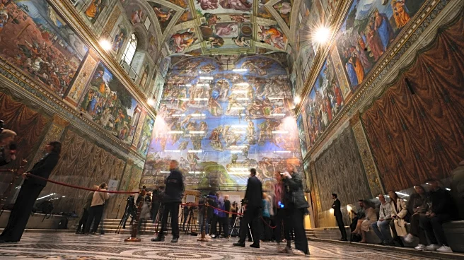 Vatican removes salty white film coating Michelangelo's 'The Last Judgment'