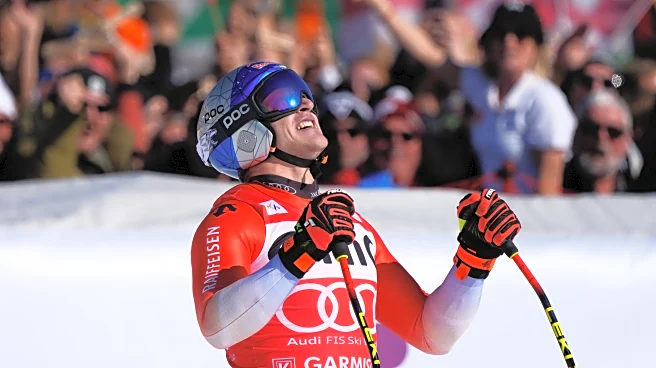 Marco Odermatt closes in on downhill season title after winning first World Cup race since Olympics