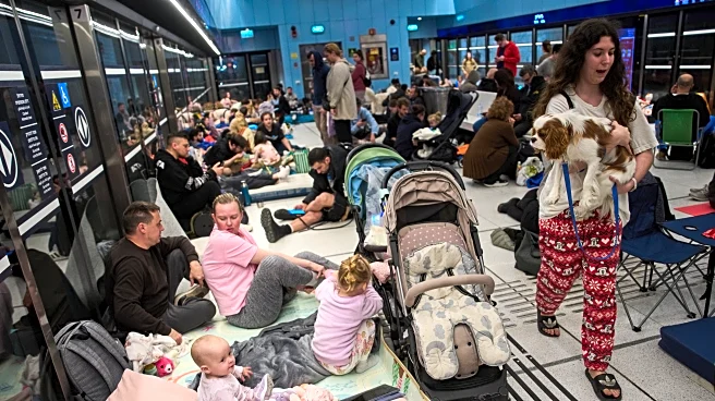 In familiar ritual, Israelis race back and forth to shelters to escape Iranian missile barrages