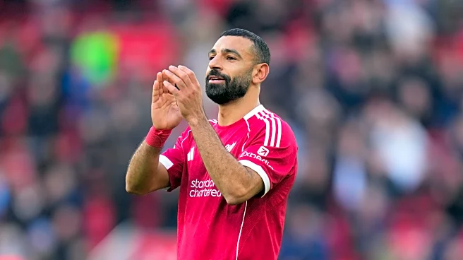 Liverpool thrashes West Ham but Salah's Premier League goal drought up to 10 games