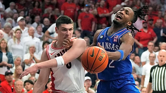 Burries scores 20, No. 2 Arizona clinches share of Big 12 title with 84-61 win over No. 14 Kansas