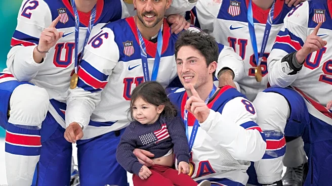 Blue Jackets' Zach Werenski honored by Columbus fans for Olympic gold