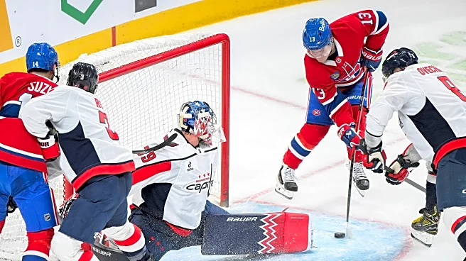 Caufield scores 2 in the first period as the Canadiens beat the Capitals 6-2