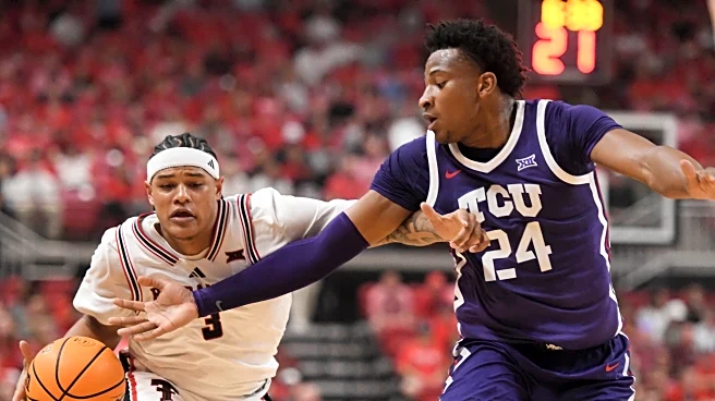 TCU's Xavier Edmonds has double-double in NCAA bid-boosting 73-65 win at No. 10 Texas Tech