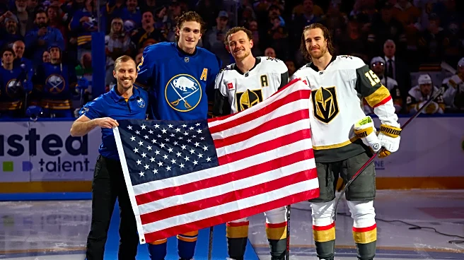 Tage Thompson scores decisive goal to cap night Sabres honor their US gold medal-winning Olympian