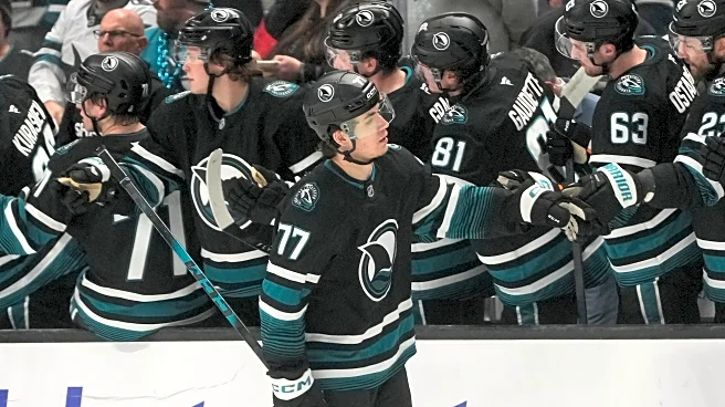 Celebrini has 4 points, Sherwood scores go-ahead goal as Sharks beat Canadiens 7-5