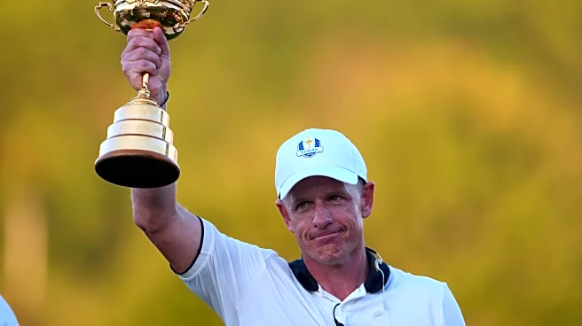 Luke Donald to return as Ryder Cup captain for Europe for 2027 competition