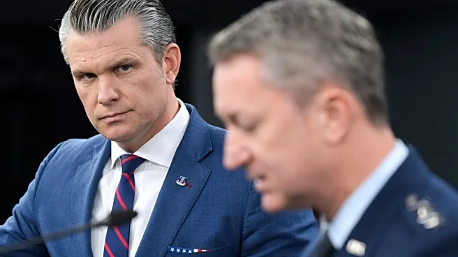 Hegseth says US 'can't stop everything' that Iran fires even as he asserts air dominance