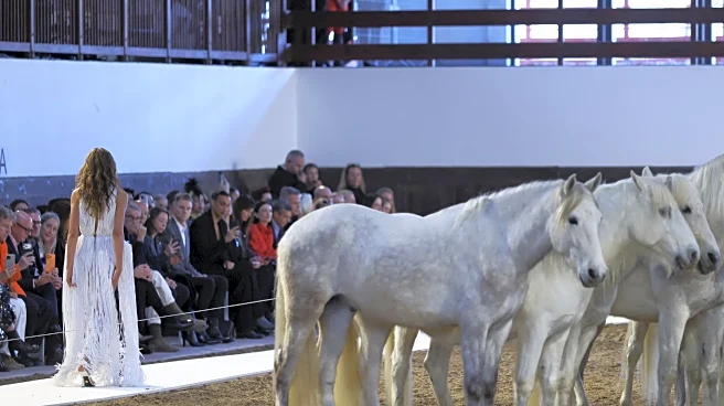 Stella McCartney lets horses steal the show — and makes her point in Paris without saying a word