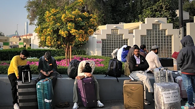 Stranded travelers in the Middle East share their accounts of being stuck during the war