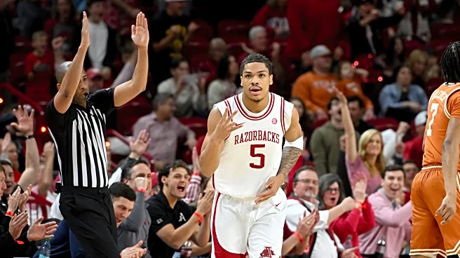 Acuff and Brazile lead No. 20 Arkansas past Texas 105-85 to clinch double bye in SEC Tournament