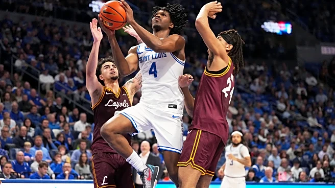 No. 25 Saint Louis beats Loyola Chicago 79-65 to earn top seed in A-10 tourney