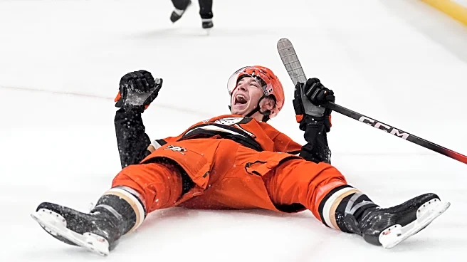 Cutter Gauthier scores twice, Ville Husso has 42 saves in Ducks' 5-1 win over Islanders