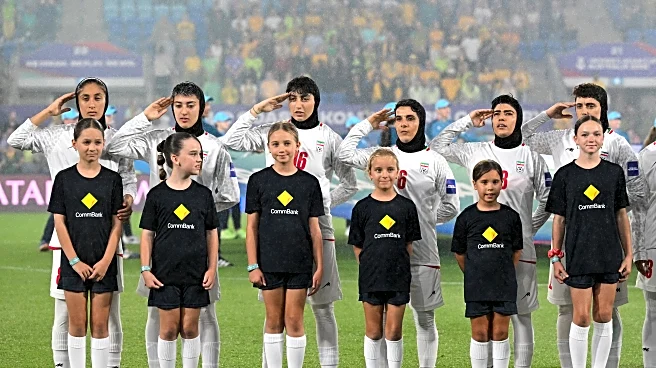 From silence to song: Iran team's anthem shift in Australia at soccer's Women's Asian Cup