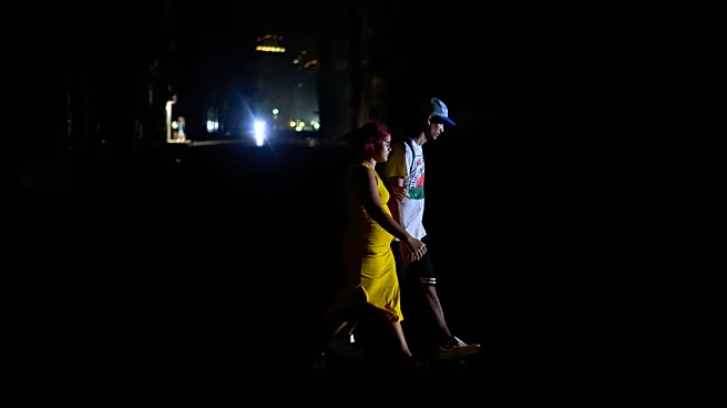 Crews in Cuba rush to repair a damaged power plant to ease a blackout