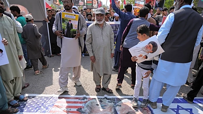 Pakistani Shiites rally to denounce US-Israeli strikes on Iran as US Embassy issues a security alert