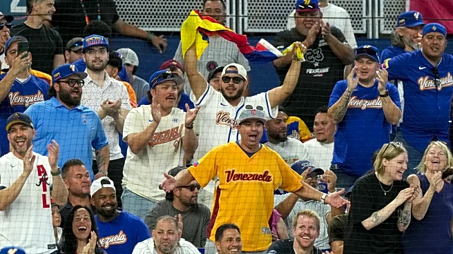In Miami, the opening game of the World Baseball Classic was a celebration for Venezuelan fans