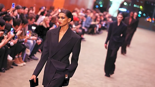 In Paris fashion, skin is in and celebrities rule the runways