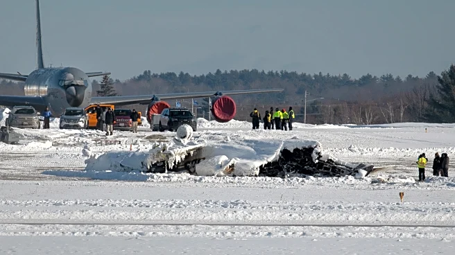 Plane that crashed in Maine spent more time on runway than typical after de-icing, NTSB says