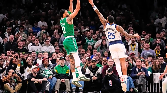 Celtics star Jayson Tatum's return to court marked by cheers -- and plenty of rust