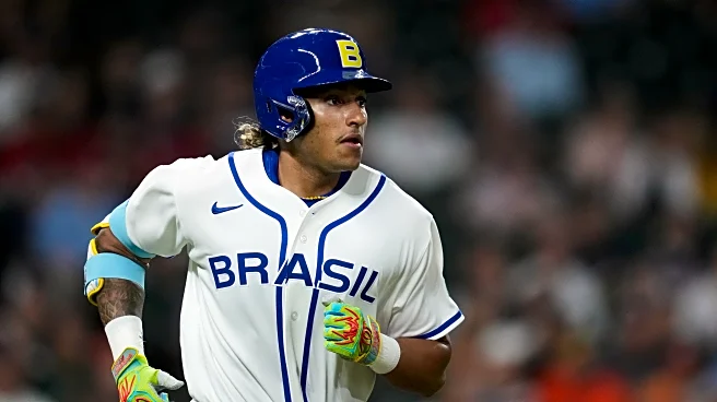 Like father, like son: Lucas Ramirez hits 2 homers for Brazil in WBC with dad Manny Ramirez watching