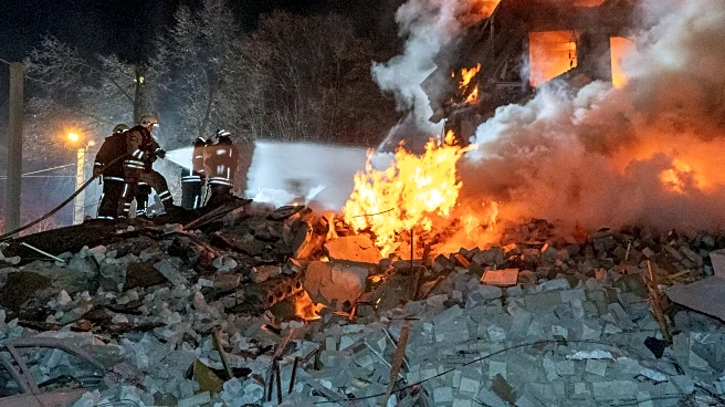 At least 7 killed in Ukraine's Kharkiv as Russian missile hits apartment building