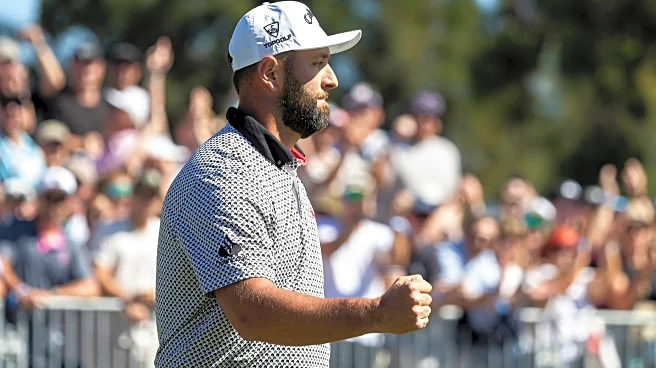 Rahm helped Detry get out of the Middle East. Now they're tied for the lead in LIV Golf