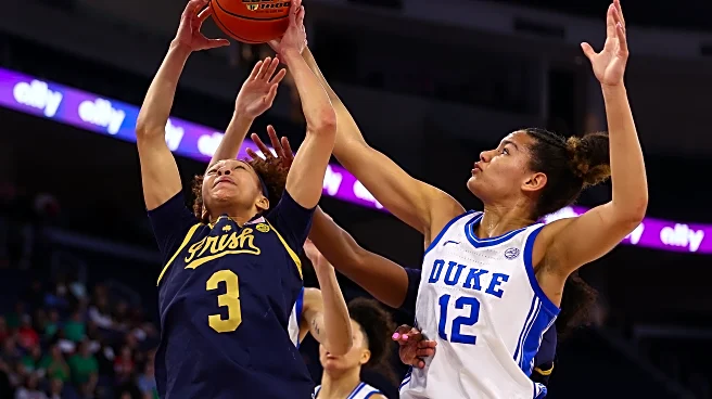 No. 13 Duke advances to ACC women's basketball title game after surviving late push by Notre Dame