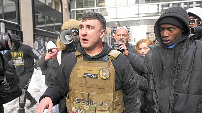 Police investigating after device thrown at anti-Islam protest in New York City