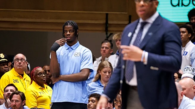 Caleb Wilson watches from sideline as No. 17 North Carolina loses at No. 1 Duke