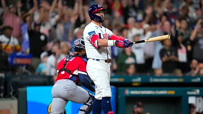 Schwarber homers and Henderson gets 4 hits to lead United States over Britain 9-1 at WBC