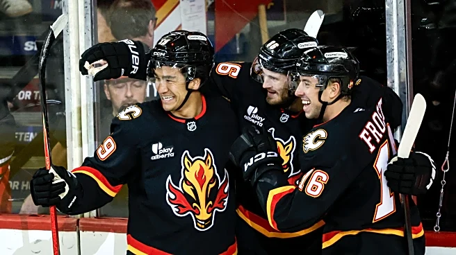 Joel Farabee scores 2 goals as Flames edge Hurricanes 5-4
