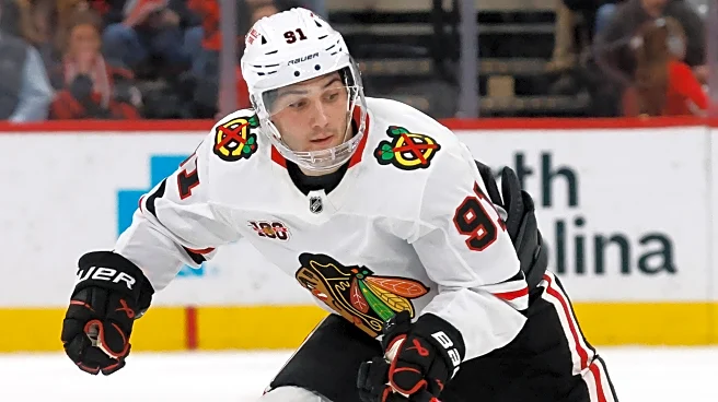 Frank Nazar scores OT power-play goal as Blackhawks beat Utah Mammoth 3-2