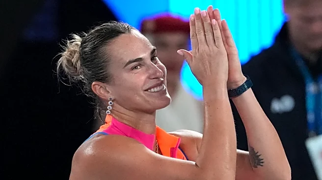 Aryna Sabalenka credits her new dog with providing 'mental health support' at Indian Wells