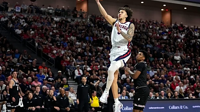 No. 12 Gonzaga beats Santa Clara 79-68 to win the WCC tournament in its final appearance