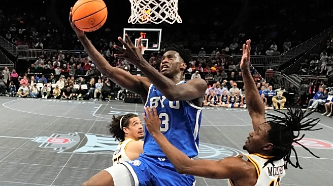 AJ Dybantsa powers BYU past West Virginia 68-48, setting up a Big 12 quarterfinal with No. 5 Houston