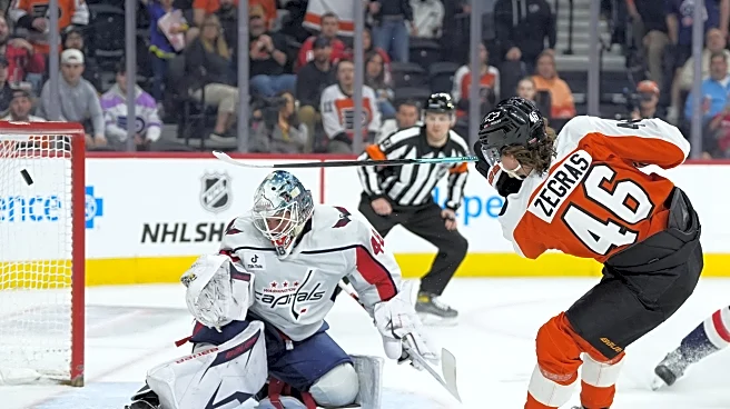 Konecny, Zegras score in 2nd period, help rally Flyers to a 4-1 win over the Capitals