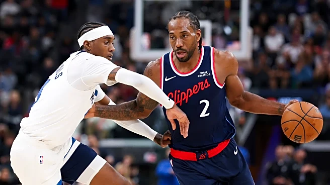 Kawhi Leonard scores 45 points in the Clippers' 153-128 romp over the Timberwolves