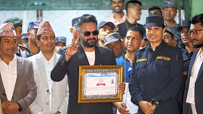 Former rapper's fledgling political party sweeps Nepal’s first post-revolt election