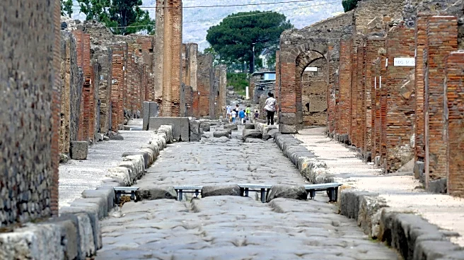 New permanent exhibition shows plaster casts of Pompeii victims frozen at the moment of their death