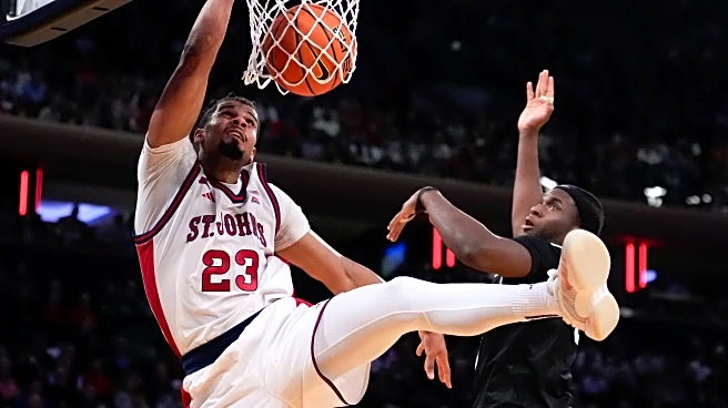 Ejiofor and Hopkins lead No. 13 St. John's to an 85-72 win over Providence in Big East quarterfinals