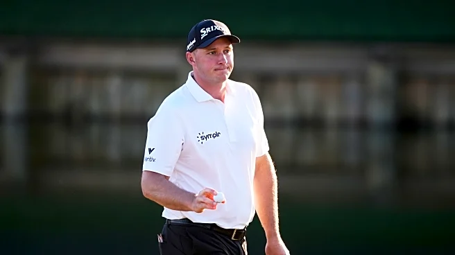 Sepp Straka part of 4-way tie at the top at The Players Championship in wild weather