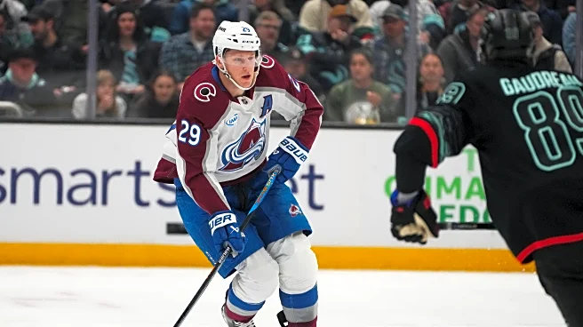 Colorado Avalanche forward Nathan MacKinnon has game misconduct rescinded by NHL, AP source says