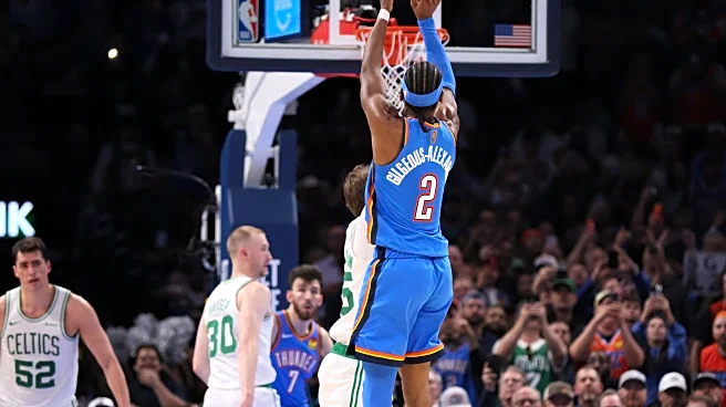 Shai Gilgeous-Alexander scores 35 and breaks Wilt's record as Thunder beat Celtics 104-102