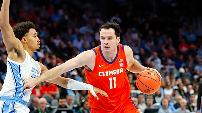 Clemson holds off furious 2nd half rally from No. 19 North Carolina to win 80-79 in ACC Tournament
