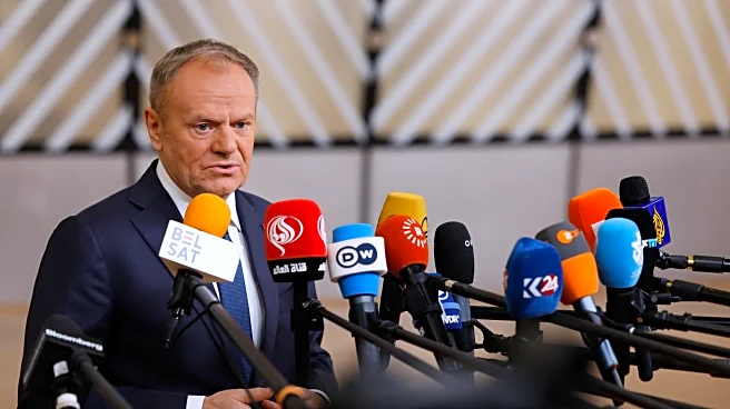 Poland's Tusk vows to use EU defense loans despite president's veto