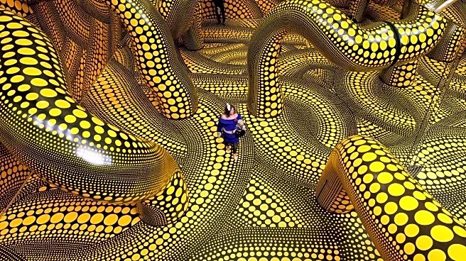 German museum celebrates famed Japanese artist Kusama in vast new exhibit